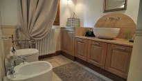 Bagno in rovere 